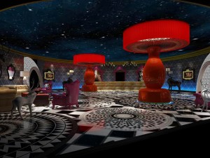 party bar ktv sauna design complete 159 3D Model