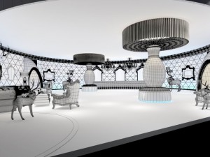 party bar ktv sauna design complete 159 Modelo 3D