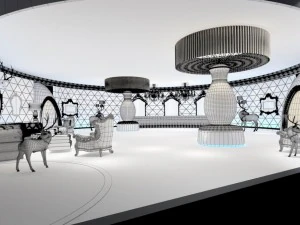 party bar ktv sauna design complete 159 3D Model