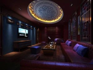 파티 바 KTV 사우나 디자인 완성 160 3D 모델