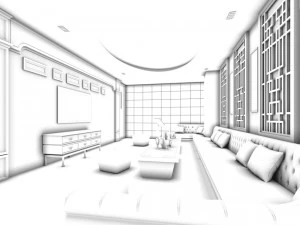 party bar ktv sauna design complete 160 3D Model