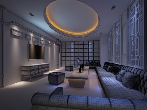 party bar ktv sauna design complete 160 3Dモデル