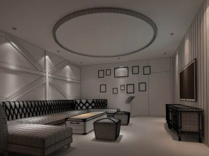 party bar ktv sauna design complete 161 3D Model
