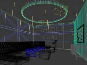 party bar ktv sauna design complete 161 Modelo 3D