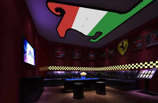 party bar ktv sauna design complete 162 3D Модель .c4d .max .obj .3ds .fbx .stl .blend 