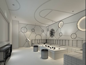 party bar ktv sauna design complete 163 Model 3D