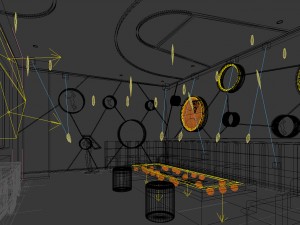party bar ktv sauna design complete 163 Model 3D