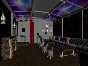 party bar ktv sauna design complete 166 3D 模型