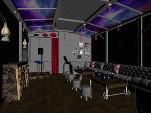 party bar ktv sauna design complete 166 3D Model
