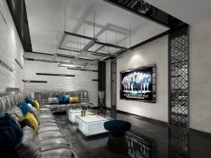 파티바 KTV 사우나 디자인 완성 167 3D 모델