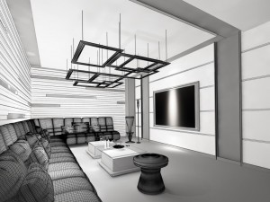 party bar ktv sauna design complete 167 3D 模型