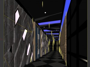 party bar ktv sauna design complete 168 3D 模型