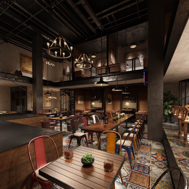 party bar ktv sauna design complete 170 3D Model .c4d .max .obj .3ds .fbx .stl .blend 