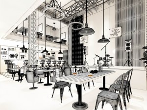 party bar ktv sauna design complete 170 3D Model