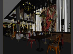 party bar ktv sauna design complete 170 3D Model