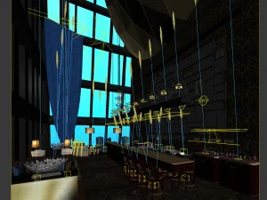 party bar ktv sauna design complete 171 3D Model