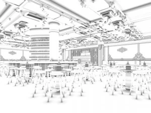 party bar ktv sauna design complete 172 3D Model