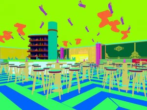 party bar ktv sauna design complete 172 3D Model