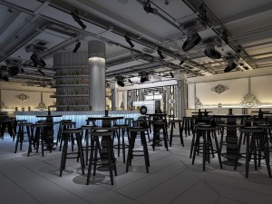 party bar ktv sauna design complete 172 3Dモデル