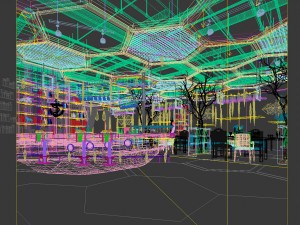 party bar ktv sauna design complete 177 3D Model