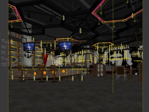 party bar ktv sauna design complete 177 3D Model