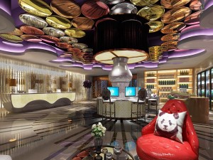party bar ktv sauna design complete-01 3D Model