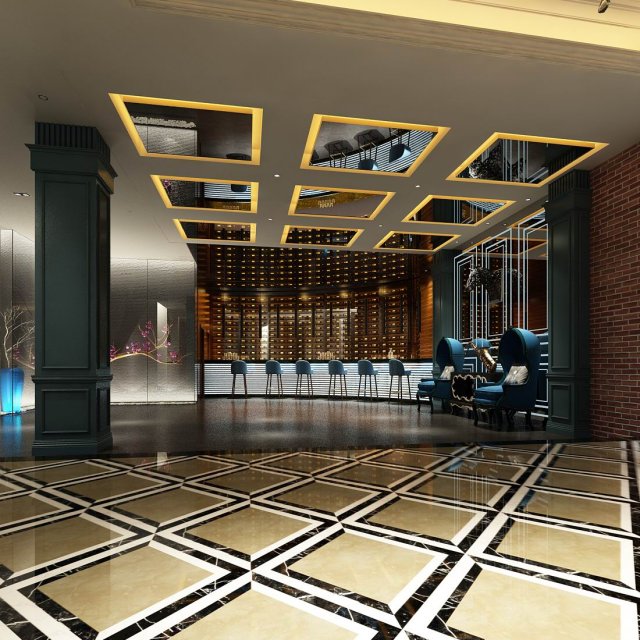 party bar ktv sauna design complete-02 3D 모델 .c4d .max .obj .3ds .fbx .stl .blend 