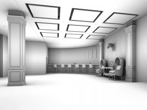 party bar ktv sauna design complete-02 3D Model