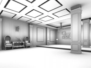 party bar ktv sauna design complete-02 3D Model