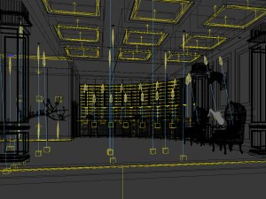 party bar ktv sauna design complete-02 3D Model