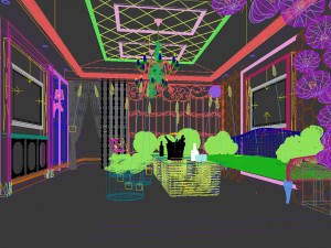 party bar ktv sauna design complete-03 Modello 3D
