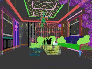 party bar ktv sauna design complete-03 3D Model