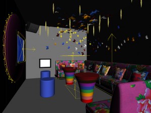 party bar ktv sauna design complete-05 3D Model