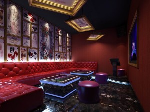 party bar ktv sauna design complete-06 3D Model