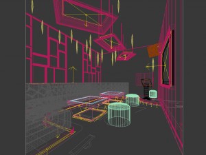 party bar ktv sauna design complete-06 3D Model
