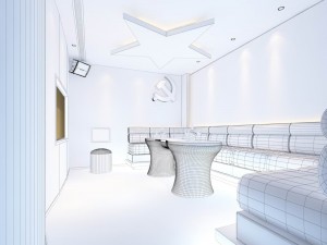 party bar ktv sauna design complete-07 Modelo 3D