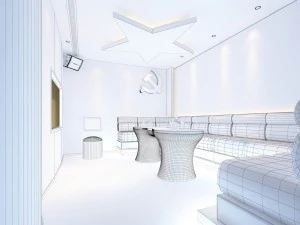 party bar ktv sauna design complete-07 3D Model