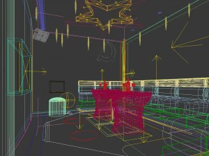 party bar ktv sauna design complete-07 3D Model