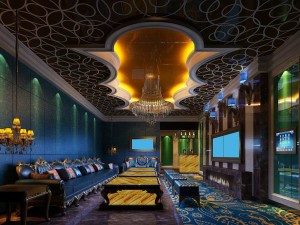 party bar ktv sauna design complete-08 3Dモデル
