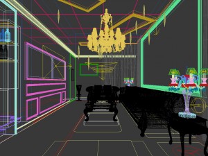 party bar ktv sauna design complete-09 Modèle 3D