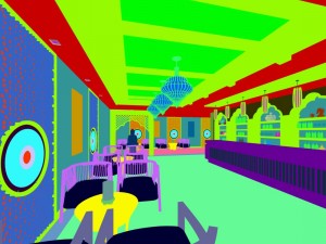 private club space design complete 01 Modello 3D