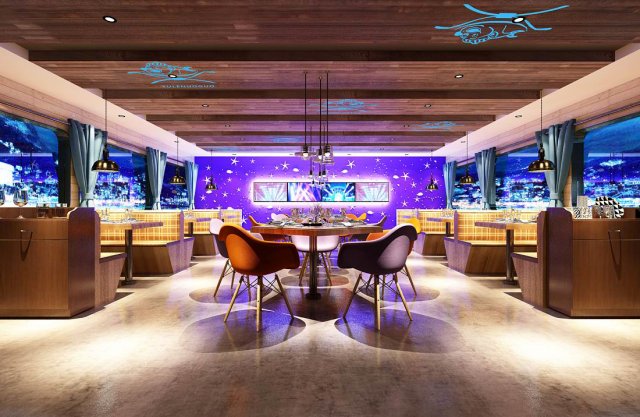 hotel restaurant teahouse cafe design 02 3D 모델 .c4d .max .obj .3ds .fbx .stl .blend 