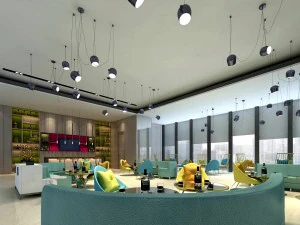 대형 호텔 볼룸 ktv 파티 -02 3D 모델