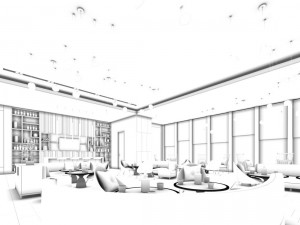 large hotel ballroom ktv party -02 Modello 3D
