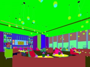 large hotel ballroom ktv party -02 Modello 3D