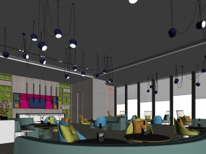 large hotel ballroom ktv party -02 Modello 3D
