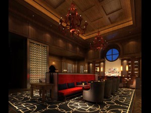 large hotel ballroom ktv party -03 3D Model