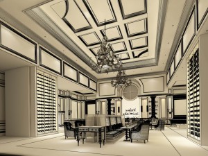 large hotel ballroom ktv party -03 3D Model
