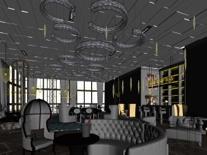 large hotel ballroom ktv party -05 3D 모델