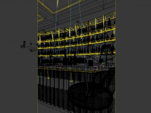 large hotel ballroom ktv party -08 3D Model